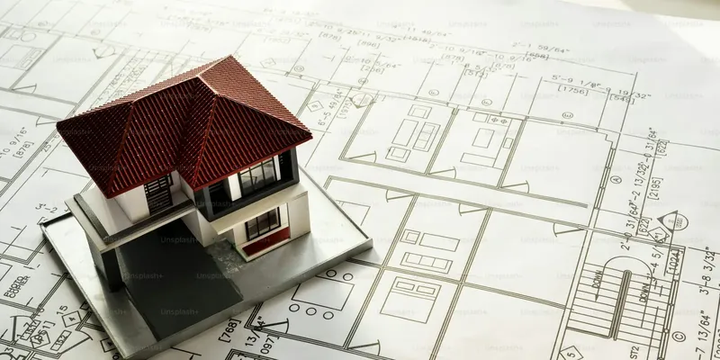 Home planning materials representing a careful mortgage comparison process