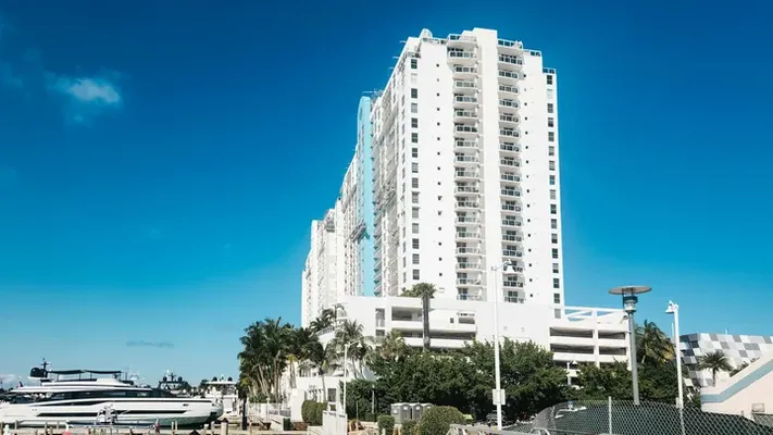 Residential condo building in Florida